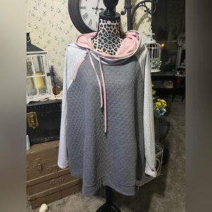 Maurices Oversized Quilted Hoodie